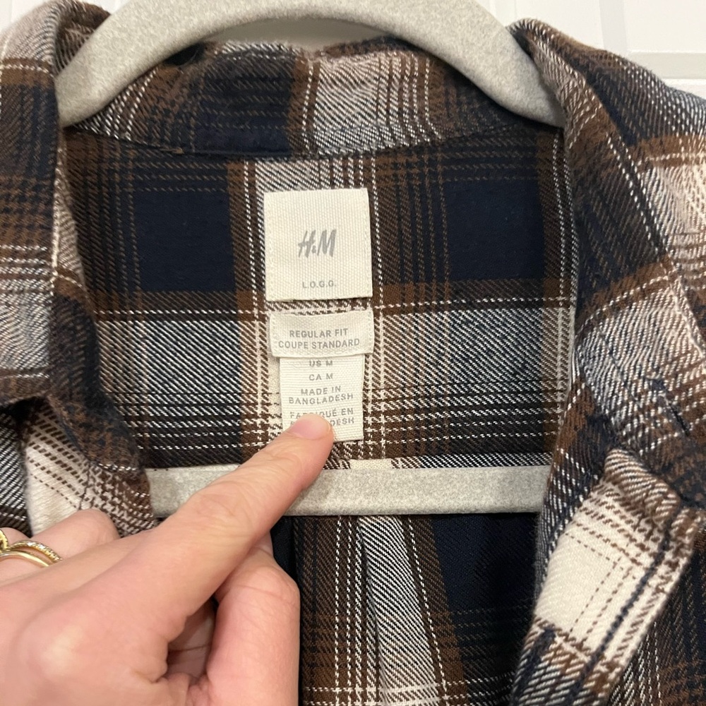 H&M Flannel - Picture 2 of 2